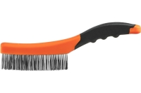 Проволочная щетка NEO Tools стальная проволока, 4х16 рядов 39-010