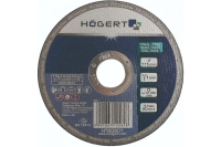 Диск отрезной по металлу (115x1x22.2 мм) HOEGERT TECHNIK HT6D601