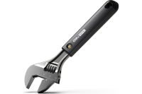 Разводной ключ DELI Home Series Black HT1508 200 мм, Soft Touch рукоять, лазерная гравировка шкалы, эксклюзивный дизайн, подарочная упаковка 104610