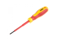 Диэлектрическая отвертка HAMMER 602-007 шлицевая SL6.5х150 599779