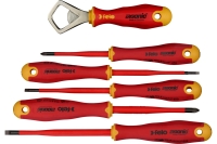 Набор диэлектрических отверток Felo SL/PH E-Slim Ergonic, 5 шт + открывашка 41386298