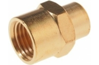 Соединитель резьбовой внутренняя резьба 1/4х1/8 ROCKFORCE RF-FF04/02