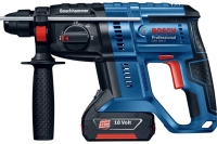 Аккумуляторный перфоратор Bosch GBH 180-LI + набор оснастки 0615990L2R