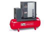 Винтовой компрессор с электронным контроллером на ресивере с осушителем FINI MICRO 4.0-08-200 ES IE3 100522813