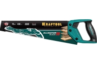 Ножовка для точного реза Kraftool "Alligator BLACK", 400 мм, 11 TPI 3D зуб, 15205-40