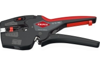 Автоматический стриппер Knipex NexStrip 3-в-1, O 0.03-10 мм AWG 32-8, рез до 10 мм, обжим: квадрат, 0.25-4 мм, 2x2.5 мм, 190 мм KN-1272190