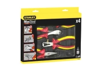 Набор из плоскогубцев и кусачек электрика 4 шт STANLEY MaxSteel VDE 1000V 4-84-489