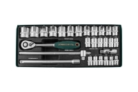 Набор торцевых головок 1/2"DR 8-34 мм Jonnesway S04H4728S