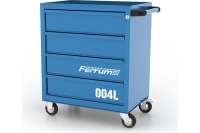Инструментальная тележка FERRUM с 4 ящиками 02.004-5015