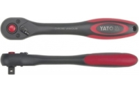 Трещотка YATO 1/2", 72 зуб., CrV, 2-х компонентная рукоять YT-0292