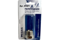 Переходник резьба наружная M1/2"- внутренняя F3/8" Pegas pneumatic 4121