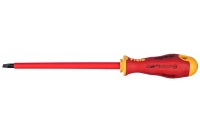 Диэлектрическая отвертка Felo Ergonic 8,0х1,2х175 плоская шлицевая 41308090
