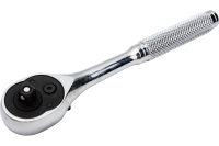Цельнометаллическая трещотка для торцовых головок 72 зубца, 1/4" Kraftool EXPERT 27793-1/4_z*02