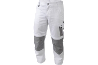 Рабочие штаны HOEGERT TECHNIK SALM белые, р. XL HT5K363-XL