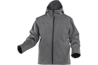Куртка софтшелл HOEGERT TECHNIK INN, графит, р.XL HT5K254-XL