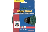 Круг лепестковый полировальный (125 мм; М14) ПРАКТИКА 779-752