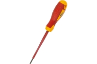 Диэлектрическая шлицевая отвертка 3.0х0.5х100 KRAFT KT 700427