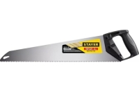 Ударопрочная ножовка Stayer "TopCut" 500 мм, 5 TPI, быстрый рез поперек волокон, для крупных и средних заготовок, 15061-50_z02