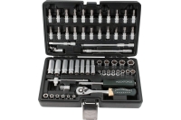 Набор инструмента ROCKFORCE 1/4" DR с 6-гранными головками, 57 предметов RF-2571-5