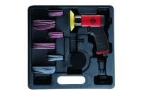 Пневматическая орбитальная шлифмашина CHICAGO PNEUMATIC CP7200S в наборе 8941172001