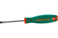 Стержневая шлицевая отвертка Jonnesway D71S575 ANTI-SLIP GRIP, SL5.5x75 мм 49953