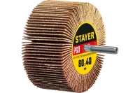 Круг шлифовальный лепестковый на шпильке STAYER P60, 80x40 мм 36609-060