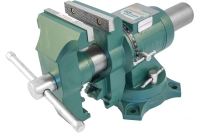 Слесарные поворотные тиски Jonnesway C-B5 125 мм 46293