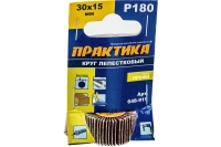Круг лепестковый с оправкой (30х15мм; P180) ПРАКТИКА 648-915