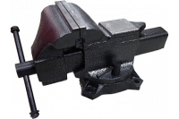 Тиски Forsage стальные поворотные с наковальней 5" - 125мм 6026 F-6540205A
