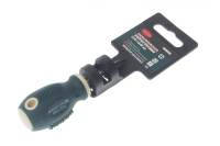 Крестовая магнитная отвертка ROCKFORCE Profi S2 PH1.0x40мм, на пластиковом держателе RF-7031040