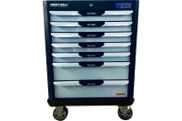 Тележка с 7 ящиками+ПОДАРОК инструмент 250 предметов KraftWell KRW-TTB+SET250