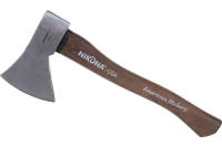 Топор c деревянной Hickory ручкой NIKONA 38см, с чехлом, 800гр 65-671