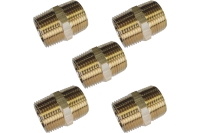 Ниппель пневмо 3/8" НР, 5 шт HG 1645078