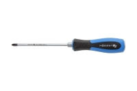 HOEGERT TECHNIK Отвертка с прямым шлицем PH2 125 мм, ударная CrV HT1S072 17779930