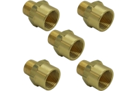 Переходник пневмо 1/4" НР x 3/8" ВР, 5 шт HG 1644774