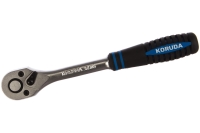Трещотка KORUDA KR-3RH08 3/8" 36-зубцовая, резиновая ручка 1/0 KR-3RH08