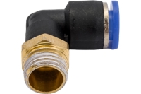 Фитинг Г- образный трубка 8 мм, резьба наружная 1/4" Pegas pneumatic 5902