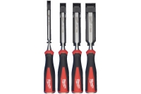 Набор плоских стамесок Milwaukee 4 ед. 4932479897