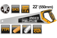 Ножовка по дереву INGCO 550 мм HHAS28550