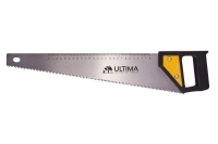 Ножовка по дереву Ultima 500мм, каленный зуб, пластиковая рукоятка 160003