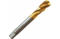 Метчик Partner M16х2.0 HSSE, DIN376, спиральная канавка, Н6, TiN 315160