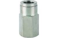 Фитинг металлический Pegas 6 мм - внутренняя резьба 1/8" Pegas pneumatic 6111