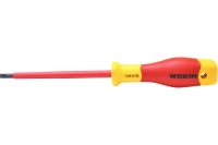 Диэлектрическая отвертка Wokin шлицевая, 1x5.5x125 мм 1352855