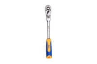 Удлиненная трещоточная рукоятка KRAFT шарнирная, 3/8”Dr, 72 зуба KT 705034