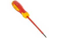 Диэлектрическая отвертка KENDO SL 3х0.5 мм, 100 мм, CrV 20402 00000073129