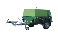 Дизельный компрессор ATMOS PDP 28-7 без шасси на салазках 1.00026