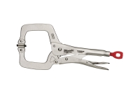 Ручной зажим Milwaukee TORQUE LOCK струбцина тип С с шарнирными губками 11" 280мм NEW 4932471727