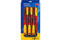 Набор тонких отверток KNIPEX VDE 1000В, 6 пр, SL3/4/5.5/6.5 шлиц, PH1/2 крест, KN-002012V02