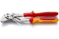 Переставные клещи-ключ Knipex VDE, 250 мм, хром, 2К ручки, KN-8606250SB