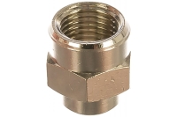 Муфта цилиндрическая мама 1/8" - мама 1/8" 1225/2 280/1 F1/8*F1/8" GAV 12024